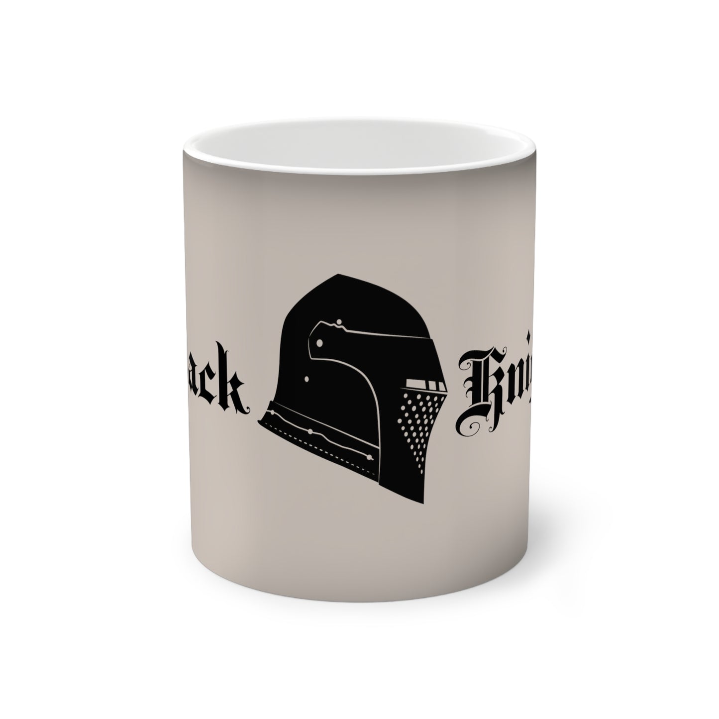 Color-Changing Black Knight Mug