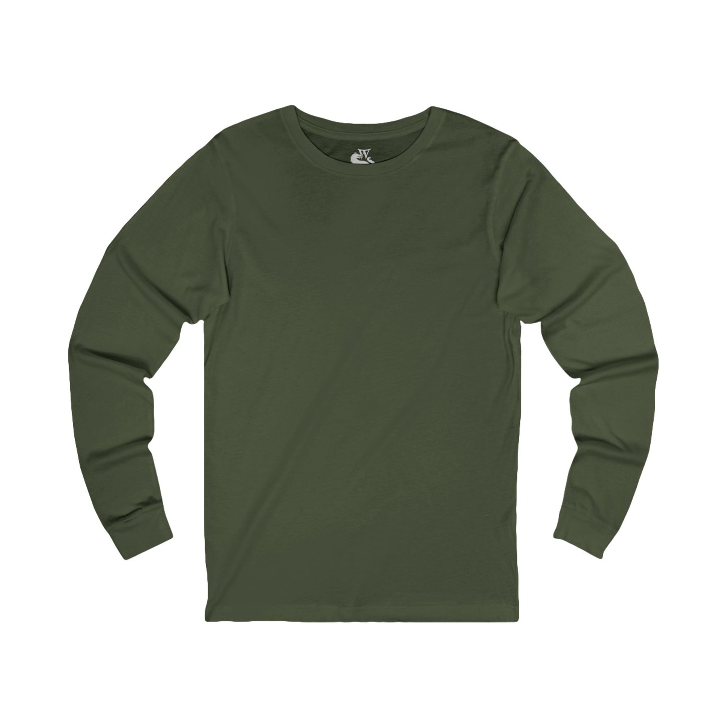 Classic White Long Sleeve Tee - Lightweight Jersey Shirt