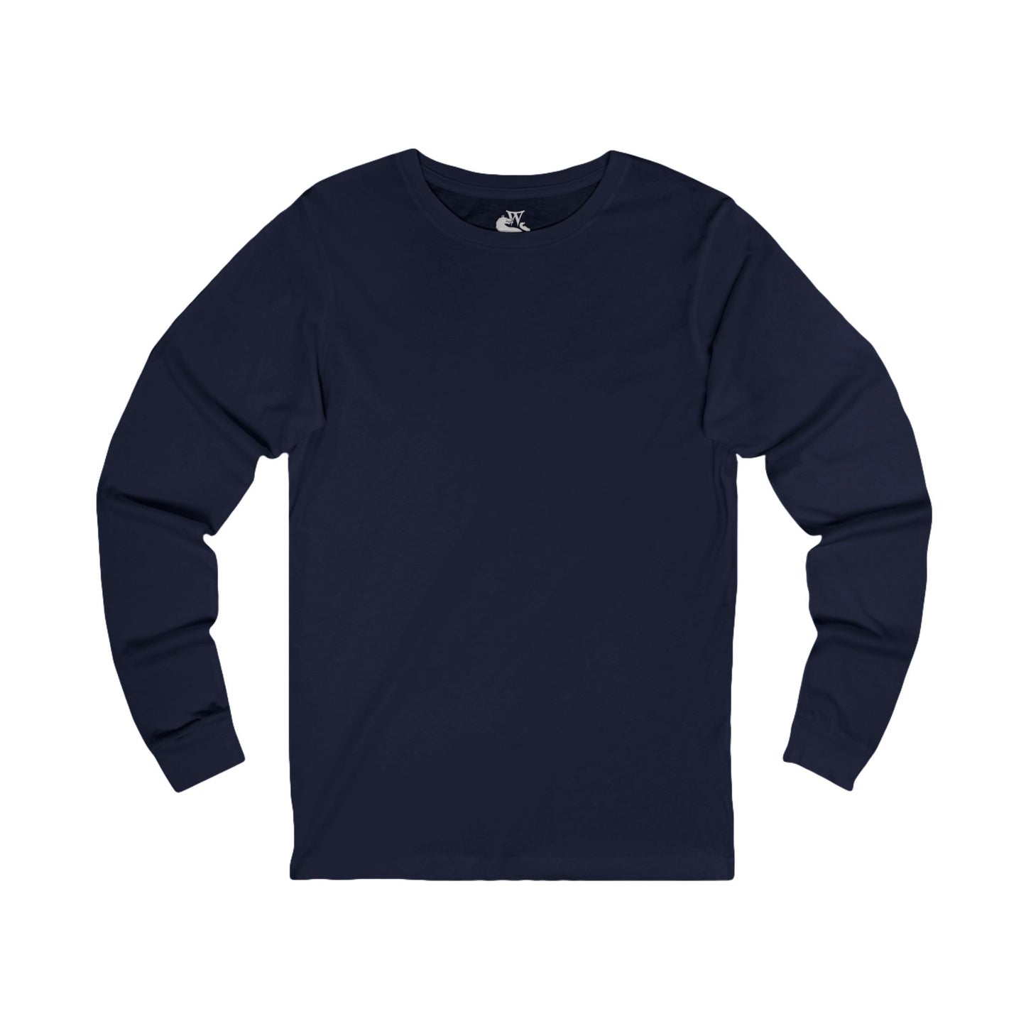 Classic White Long Sleeve Tee - Lightweight Jersey Shirt