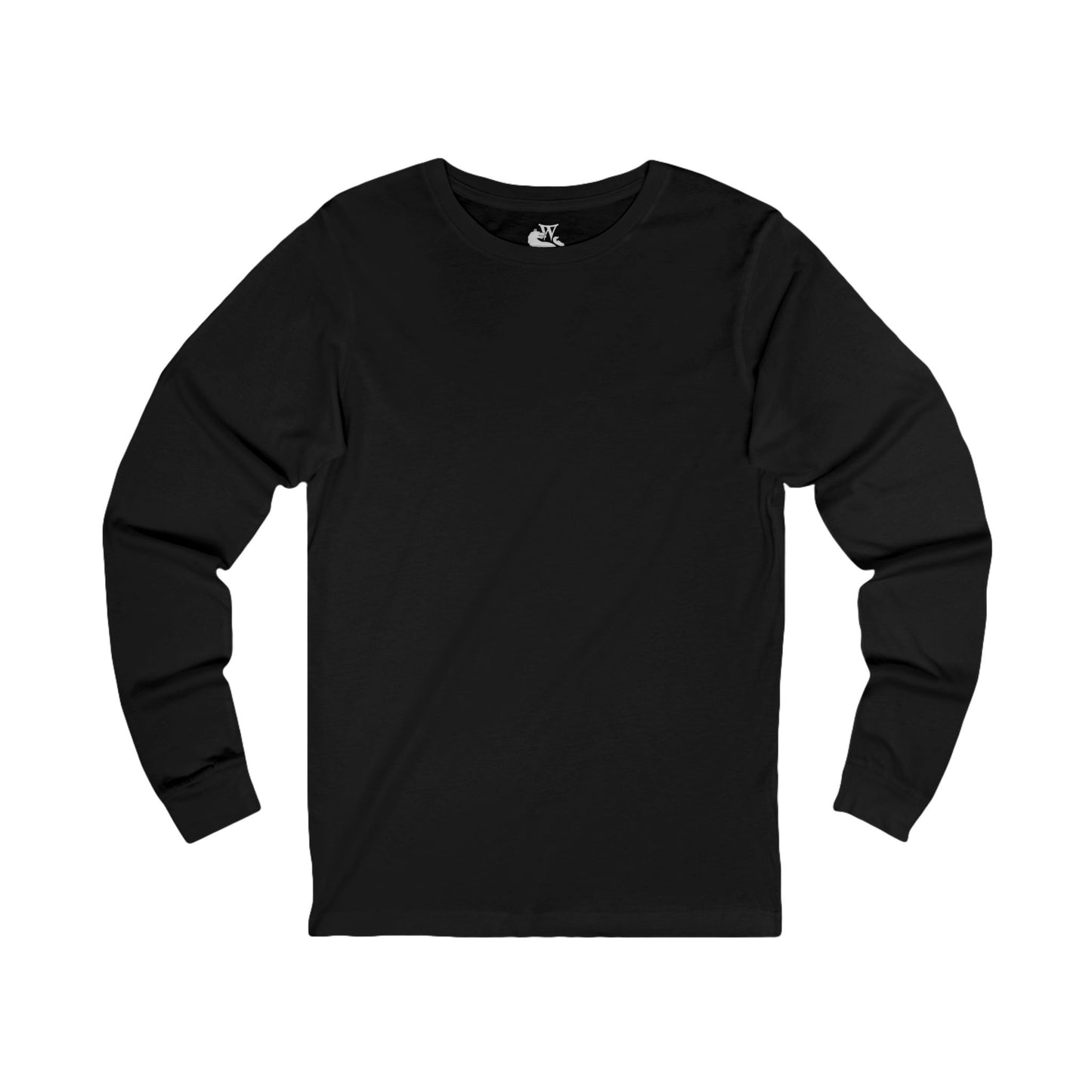 Classic White Long Sleeve Tee - Lightweight Jersey Shirt