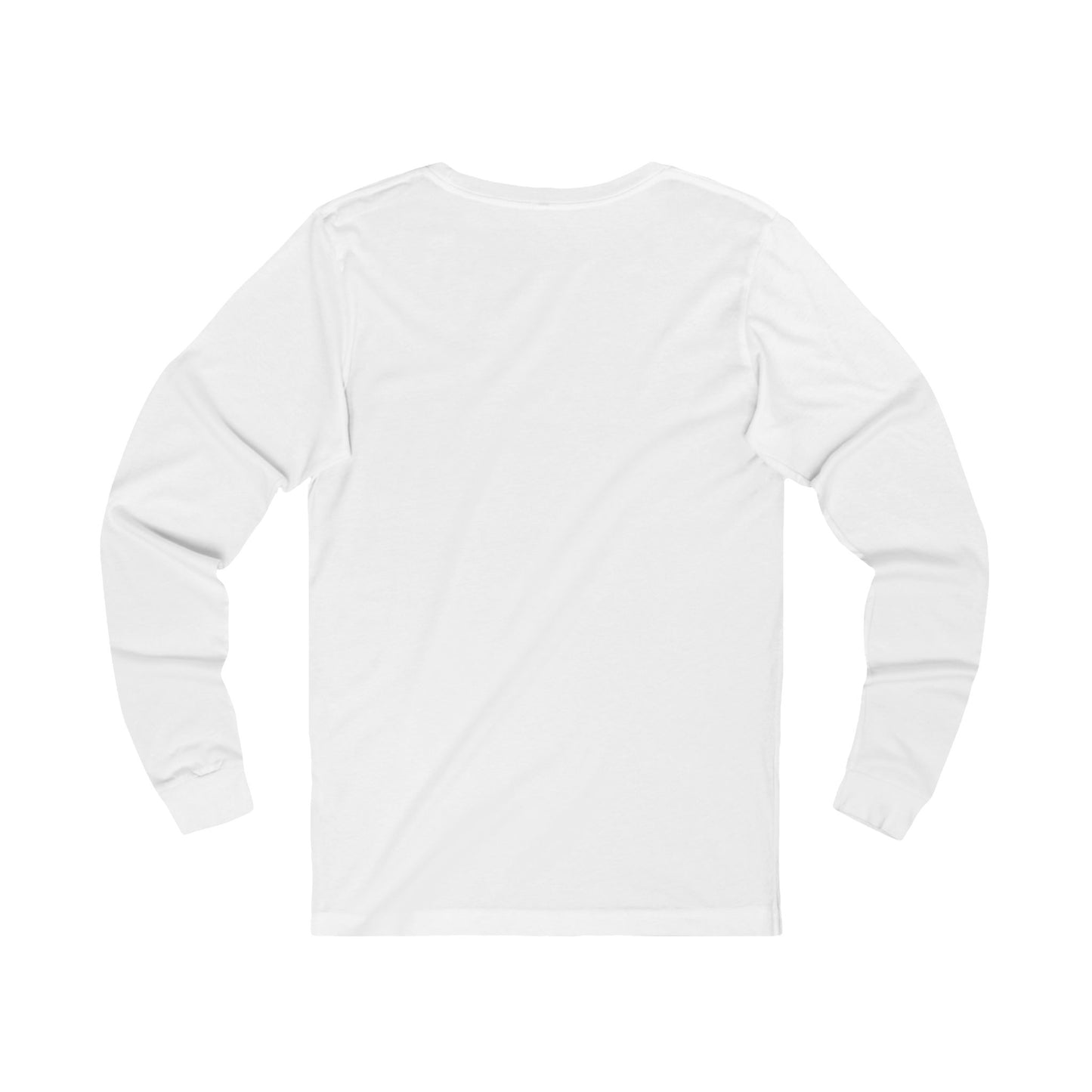Classic White Long Sleeve Tee - Lightweight Jersey Shirt