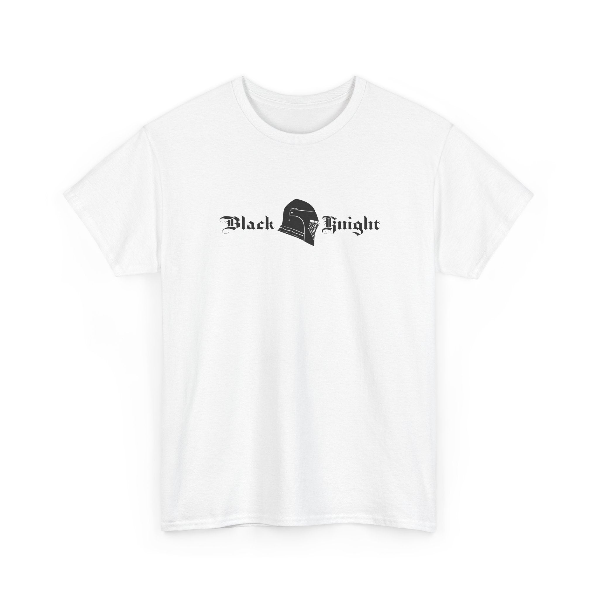 Black Knight Chest Print White Black Knight Apparel Black Knight Chest Print White Black Knight Apparel