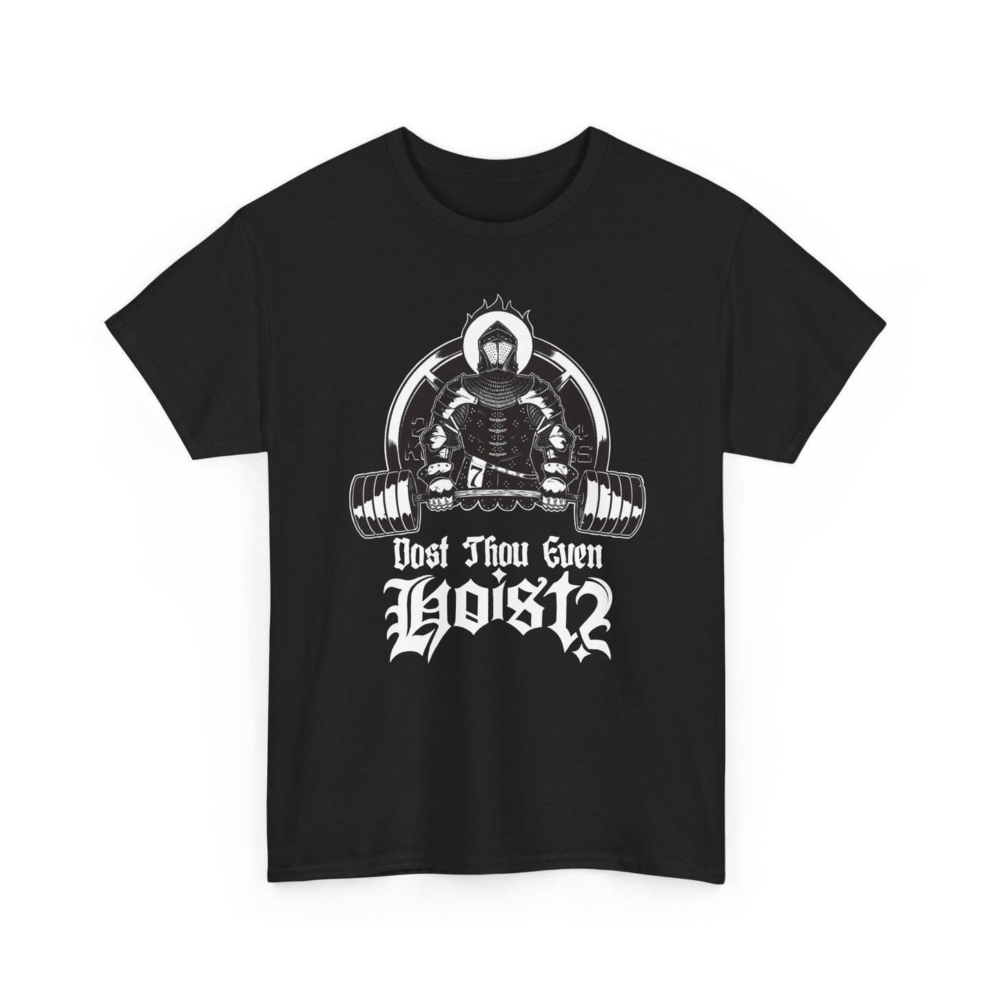 Dost Thou Even Hoist ? Deadlift Illustration Black
